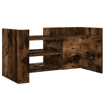 ARDEBO.de - TV-Schrank Räuchereiche 80x35x40 cm Holzwerkstoff