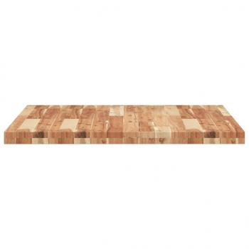 Tischplatte Quadratisch 80x80x4 cm Massivholz Akazie