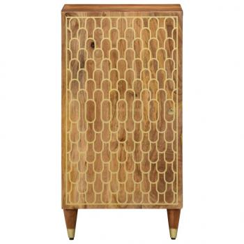 Beistellschrank 40x33x75 cm Massivholz Mango