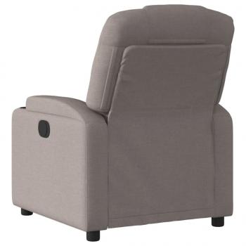 Relaxsessel Elektrisch Taupe Stoff