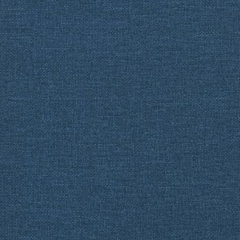 Bettgestell Blau 100x200 cm Stoff