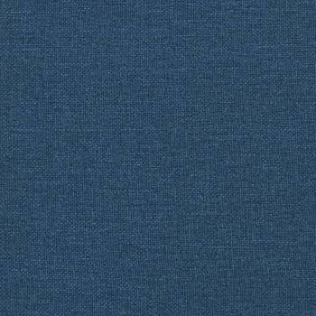 Bettgestell Blau 120x200 cm Stoff