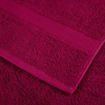 Premium-Handtücher SOLUND 2 Stk. Bordeaux 100x200 cm 600 g/m²