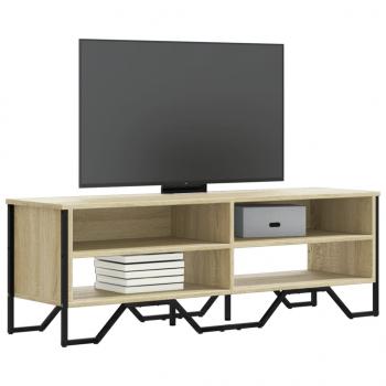 ARDEBO.de - TV-Schrank Sonoma-Eiche 122x34x41 cm Holzwerkstoff