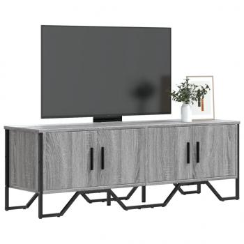 ARDEBO.de - TV-Schrank Grau Sonoma 122x34x41 cm Holzwerkstoff