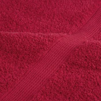 Premium-Handtücher SOLUND 10 Stk. Rot 100x200 cm 600 g/m²