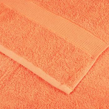 Premium-Saunatücher SOLUND 4 Stk. Orange 80x200 cm 600 g/m²