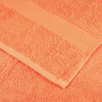 Premium-Handtücher SOLUND 10 Stk. Orange 50x100 cm 600 g/m²