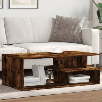 ARDEBO.de - Couchtisch Räuchereiche 102x55x35 cm Holzwerkstoff