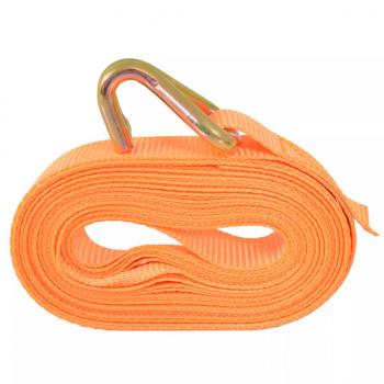 Ratschen-Spanngurte 10 Stk. 0,4 Tonnen 6m×25 mm Orange