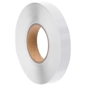 ARDEBO.de - Reflektorband Weiß 2,5 cmx50 m PVC