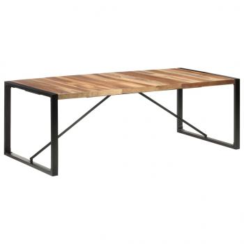 ARDEBO.de - Esstisch 220x100x75 cm Massivholz