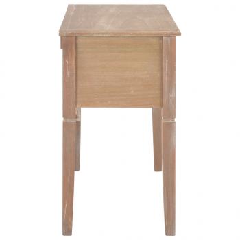 Schreibtisch Braun 109,5 x 45 x 77,5 cm Holz