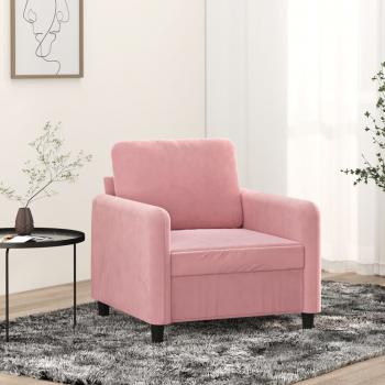 ARDEBO.de - Sessel Rosa 60 cm Samt