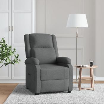 ARDEBO.de - Relaxsessel Dunkelgrau Stoff