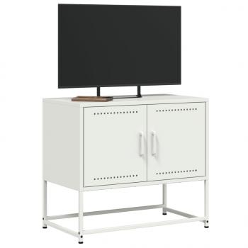 TV-Schrank Weiß 68,5x39x60,5 cm Stahl