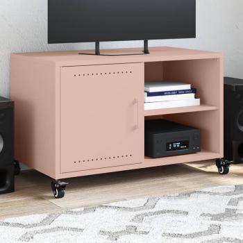 ARDEBO.de - TV-Schrank Rosa 68x39x43,5 cm Stahl