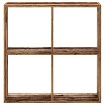 Bücherregal Altholz-Optik 68,5x32x68,5 cm Holzwerkstoff