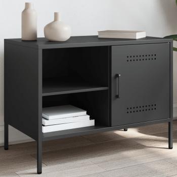 ARDEBO.de - TV-Schrank Schwarz 68x39x50,5 cm Stahl