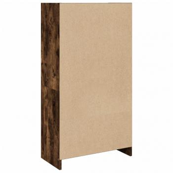 Bücherregal Räuchereiche 57x28,5x107,5 cm Holzwerkstoff