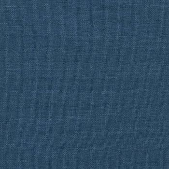 Bettgestell Blau 90x190 cm Stoff