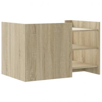 Couchtisch Sonoma-Eiche 80x50x50 cm Holzwerkstoff