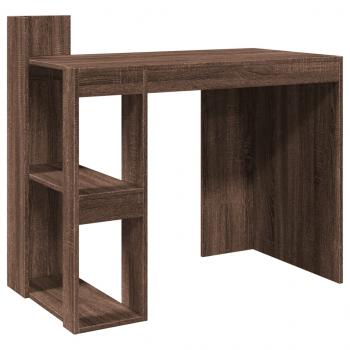 Schreibtisch Braun Eichen-Optik 103,5x56,5x94 cm Holzwerkstoff