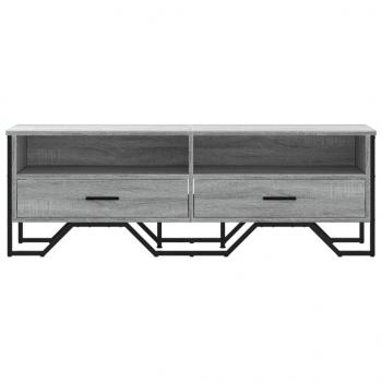 TV-Schrank Grau Sonoma 122x34x41 cm Holzwerkstoff