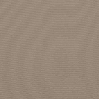 Palettenkissen Taupe 120x40x12 cm Stoff