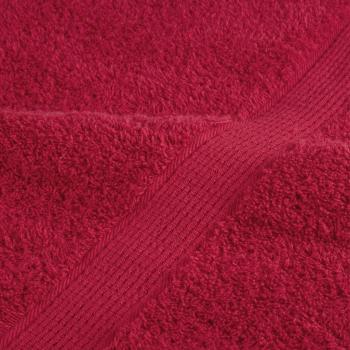 Premium-Saunatücher SOLUND 2 Stk. Rot 80x200 cm 600 g/m²