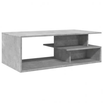 Couchtisch Betongrau 102x55x35 cm Holzwerkstoff