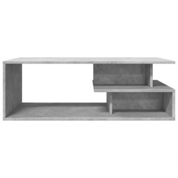 Couchtisch Betongrau 102x55x35 cm Holzwerkstoff