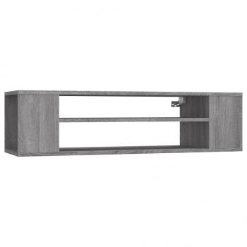 TV-Wandschrank Grau Sonoma 100x30x26,5 cm Holzwerkstoff