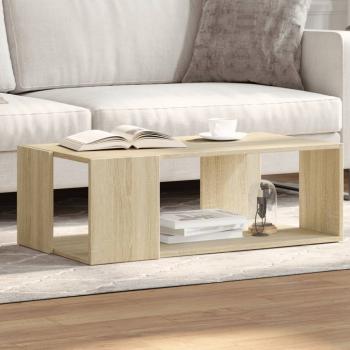 ARDEBO.de - Couchtisch Sonoma-Eiche 89,5x48x30 cm Holzwerkstoff