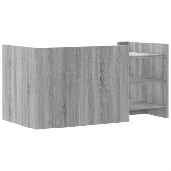 Couchtisch Grau Sonoma 100x50x50 cm Holzwerkstoff