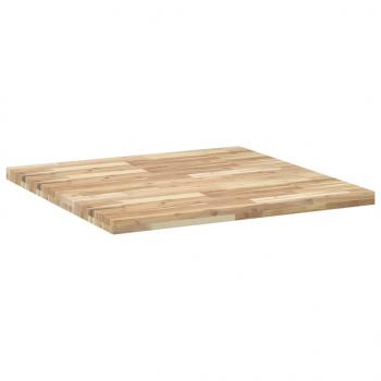 Tischplatte Quadratisch 90x90x4 cm Massivholz Akazie