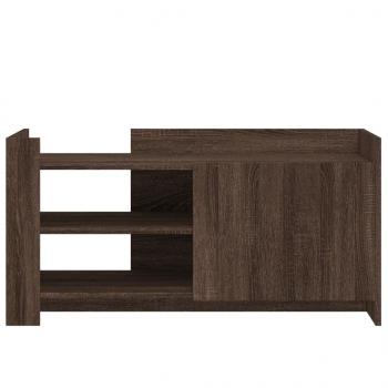 Couchtisch Braun Eichen-Optik 100x50x50 cm Holzwerkstoff