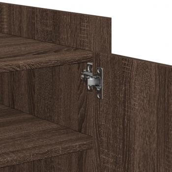 Couchtisch Braun Eichen-Optik 100x50x50 cm Holzwerkstoff