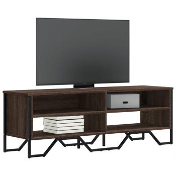 ARDEBO.de - TV-Schrank Braun Eichen-Optik 122x34x41 cm Holzwerkstoff