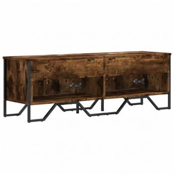 TV-Schrank Räuchereiche 122x34x41 cm Holzwerkstoff