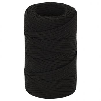 Arbeitsseil Schwarz 2 mm 500 m Polyester