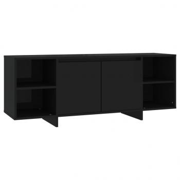 TV-Schrank Schwarz 130x35x50 cm Holzwerkstoff