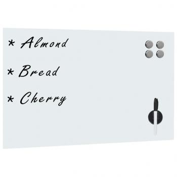 ARDEBO.de - Magnetisches Whiteboard Wandmontage Glas 60x40 cm