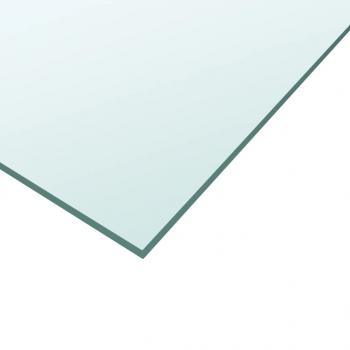 Tischplatte Transparent 50x50 cm Hartglas