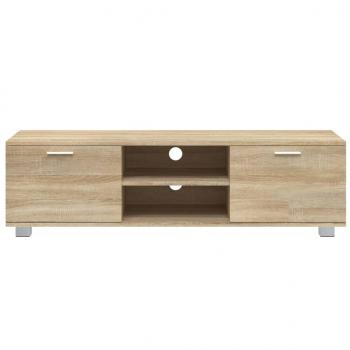 TV-Schrank Sonoma-Eiche 140x40,5x35 cm Holzwerkstoff