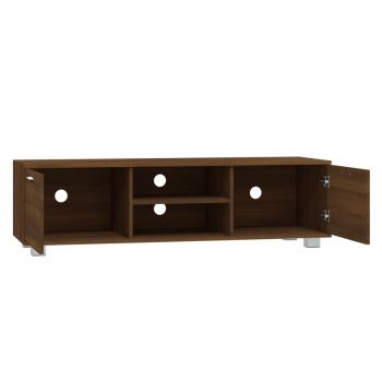 TV-Schrank Braun Eichen-Optik 140x40,5x35 cm Holzwerkstoff