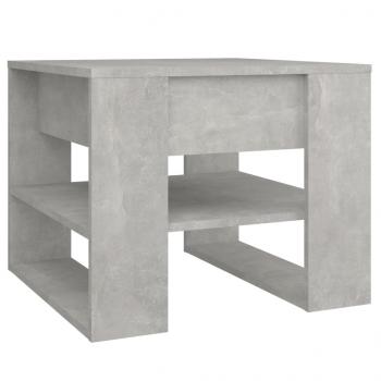 Couchtisch Betongrau 55,5x55x45 cm Holzwerkstoff