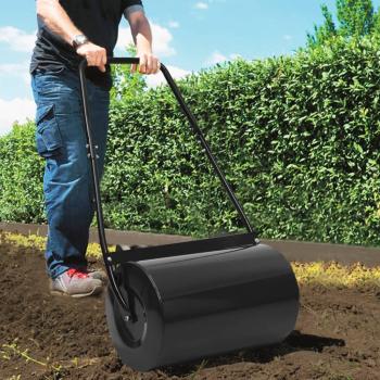 ARDEBO.de - Rasenwalze Schwarz 63 cm 50 L