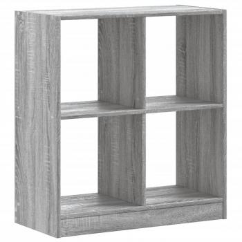 Bücherregal Grau Sonoma 68,5x32x75 cm Holzwerkstoff