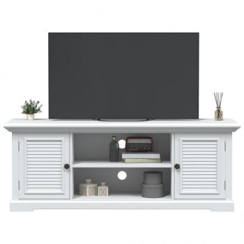 ARDEBO.de - TV-Schrank Weiß 110x30x41 cm Holzwerkstoff